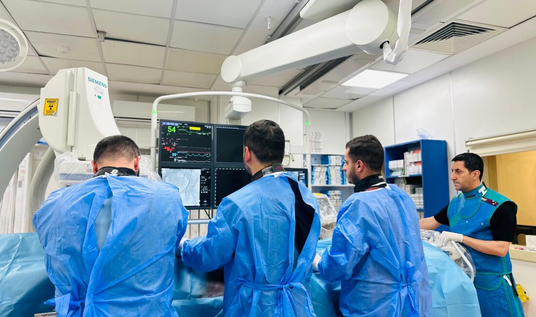 Siirt Eğitim ve Araştırma Hastanesi’nde ilk kez anjiyografik yöntemle varikosel