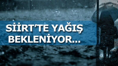 Meteoroloji Genel Müdürlüğü’nün son tahminlerine göre, Siirt’te 12–16 Mayıs tarihleri