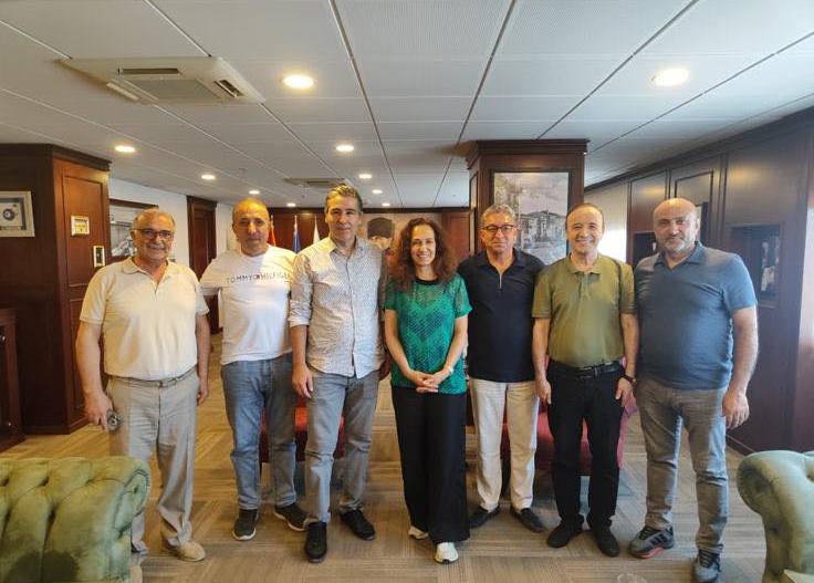 İzmir SİDER Yönetimi Ziyaretlere Başladı Bir süre önce yapılan genel kurulda yönetim kuruluna seçilen İzmir