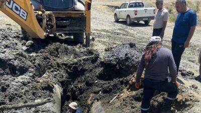 Siirt Belediyesi tarafından yapılan açıklamada, Kezer (Hizan) ve Hesko isale