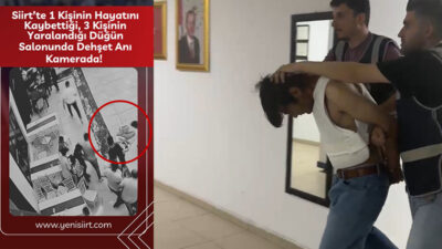 &nbsp; Siirt’in Kurtalan ilçesinde bir düğün salonuna düzenlenen silahlı saldırıda