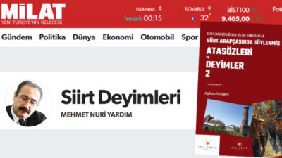 Genel Yayın Yönetmenimiz Ayhan Mergen’in yazdığı, editörlüğünü de Sedat Akay’ın