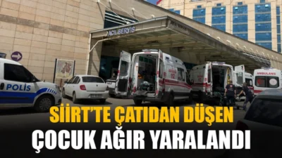 Siirt’in Eruh ilçesinde meydana gelen üzücü bir olayda, 10 yaşındaki