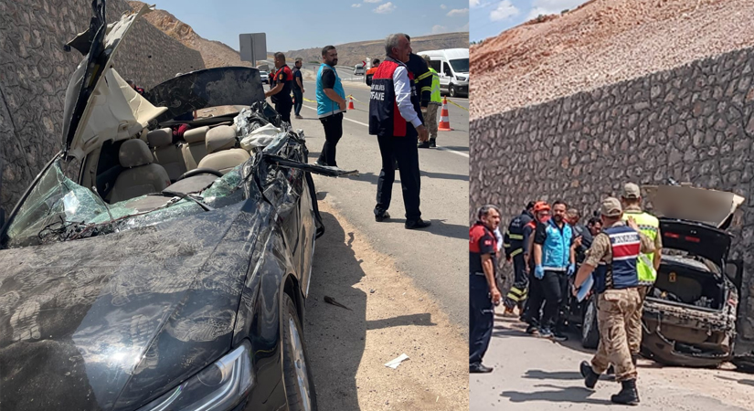 Siirt Kurtalan karayolu 3 Yol Mevkii’nde meydana gelen trafik kazasında