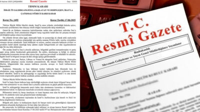 Türkiye Büyük Millet Meclisi (TBMM), İsrail’in Gazze’de başlattığı ve İran’a