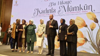 AK Parti Kadın Kolları Teşkilatlarının üye çalışmaları kapsamında gösterdiği başarılı