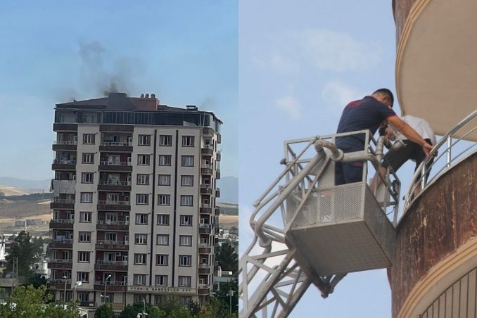 Siirt’in Kurtalan İlçesinde 10 Katlı Binada Yangın! 4 Kişi Hastanelik Oldu Siirt’in Kurtalan ilçe merkezinde 10 katlı bir apartman da çıkan