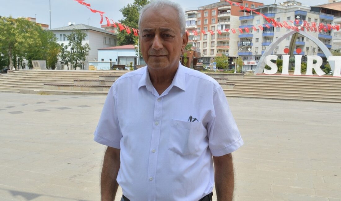 Fıstık ve meyve ağaçlarının kuruduğu Siirt’te, Ziraat Odası Başkanı Günbat,