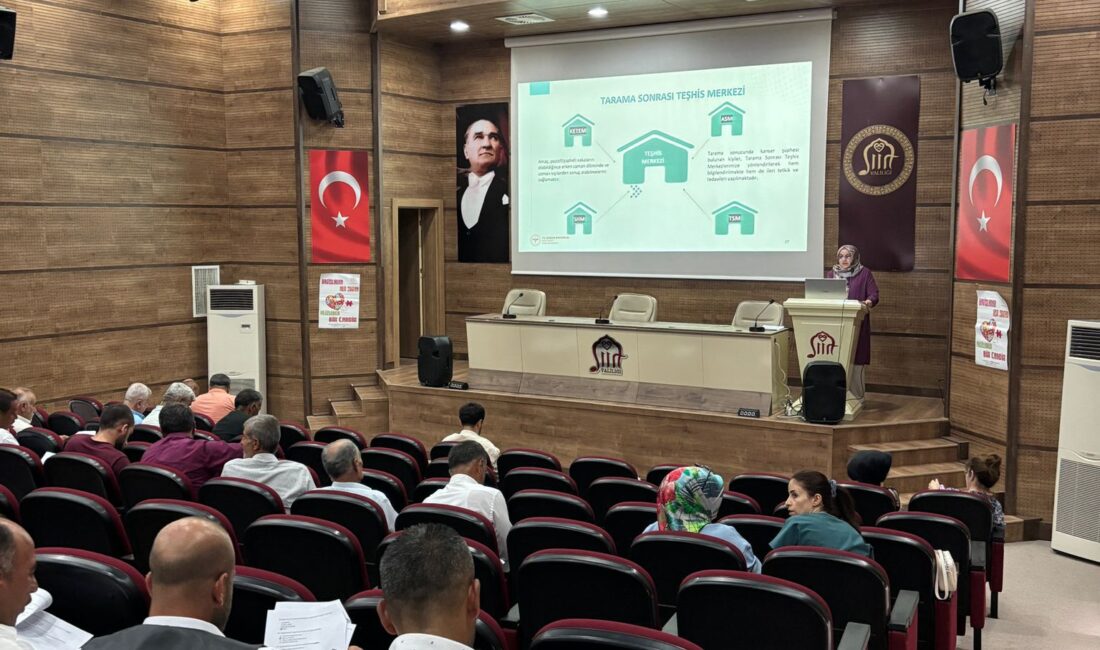 Halk sağlığının korunması ve toplumun bilinçlendirilmesi amacıyla yürütülen çalışmalar kapsamında,