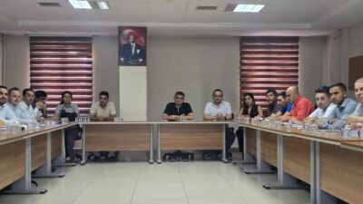 İl Sağlık Müdürümüz Uzm. Dr. Besim HACIOĞLU başkanlığında, Müdürlüğümüz yöneticileri,