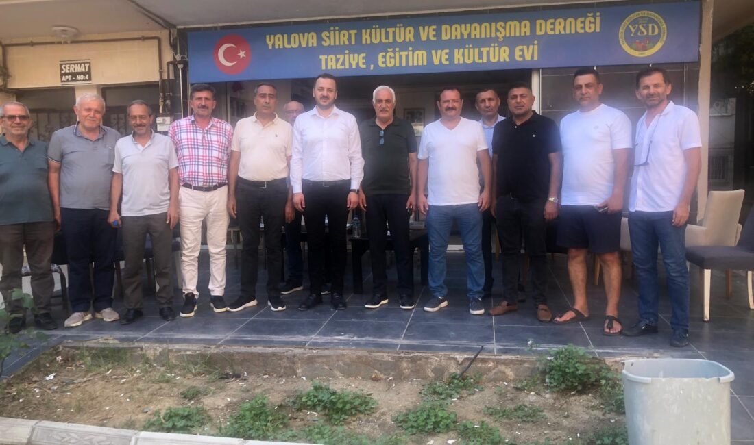 AK Parti Siirt il Başkanı Av Bahri Caner Özturan Yalova’da