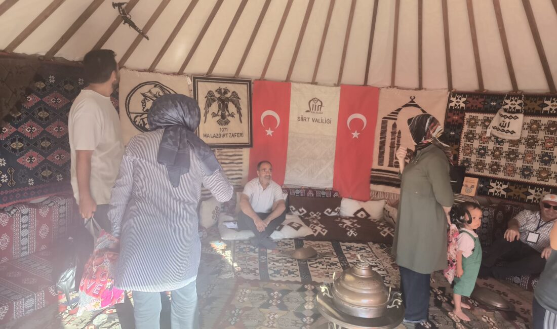 Siirt’in Kültürel Zenginlikleri Malazgirt’te Sergileniyor Ahlat’ta, Malazgirt Zaferi’nin 954. yıl dönümü kutlamaları başladı. Cumhurbaşkanı Recep