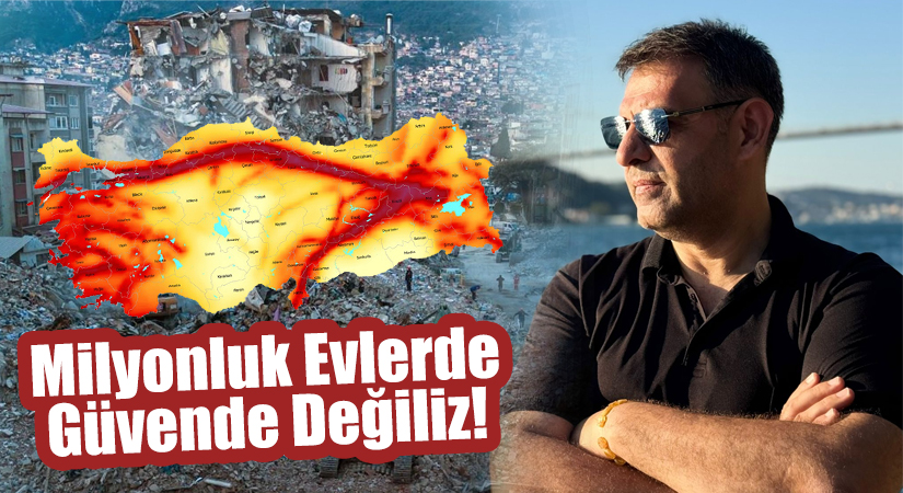 Köşe Yazarımız Dîyaeddin Temiz Bu Haftaki Yazısında Deprem Gerçeğine Ayna Tuttu “Evlerimize Güvenmiyoruz” diyen Temiz, yaşadığımız güvensizlik iklimini çarpıcı örneklerle kaleme