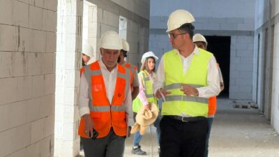 İl Sağlık Müdürü Uzm. Dr. Besim Hacıoğlu, yapımı devam eden