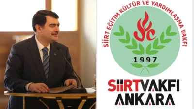 Bir süre önce faaliyete geçen Siirt Eğitim, Kültür ve Yardımlaşma