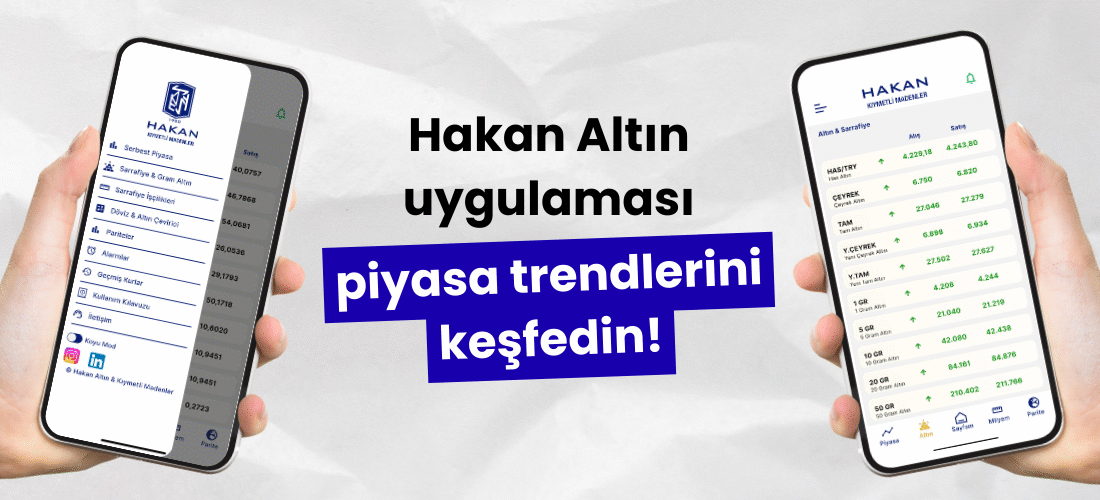 Hakan Altın Uygulaması ile Canlı Döviz ve Sarrafiye Takibi Artık Parmaklarınızın Ucunda! Finans dünyasının nabzını tutan yatırımcılar ve piyasa takipçileri için müjdeli
