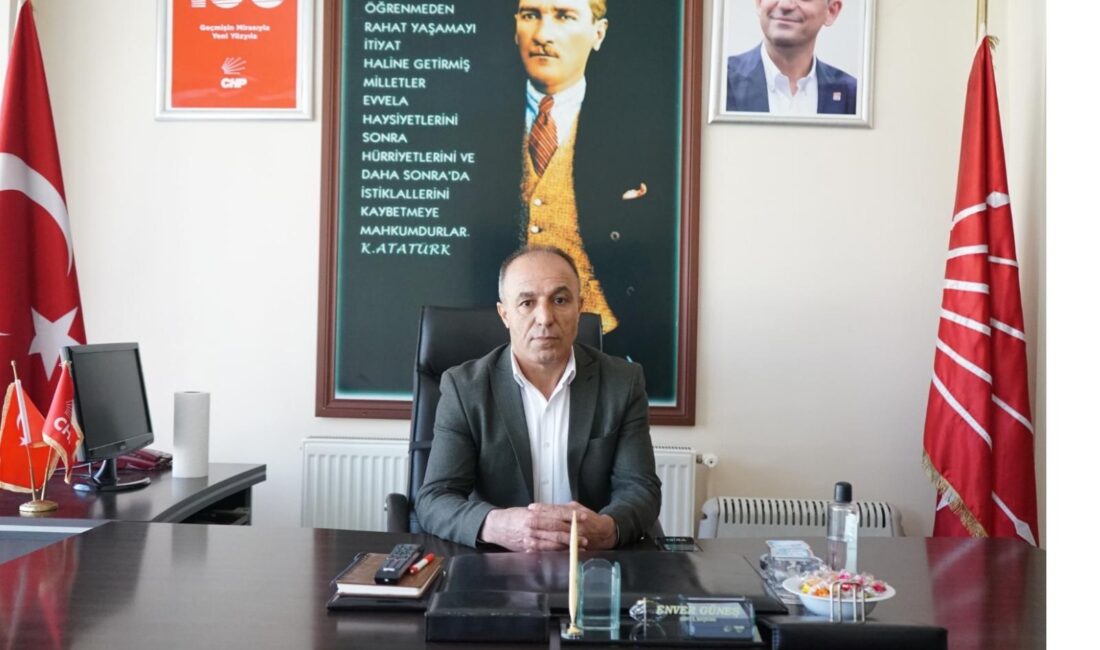 CHP Siirt İl Başkanı Enver Güneş’ten 1 Eylül Dünya Barış Günü Mesajı Cumhuriyet Halk Partisi (CHP) Siirt İl Başkanı Enver Güneş, 1