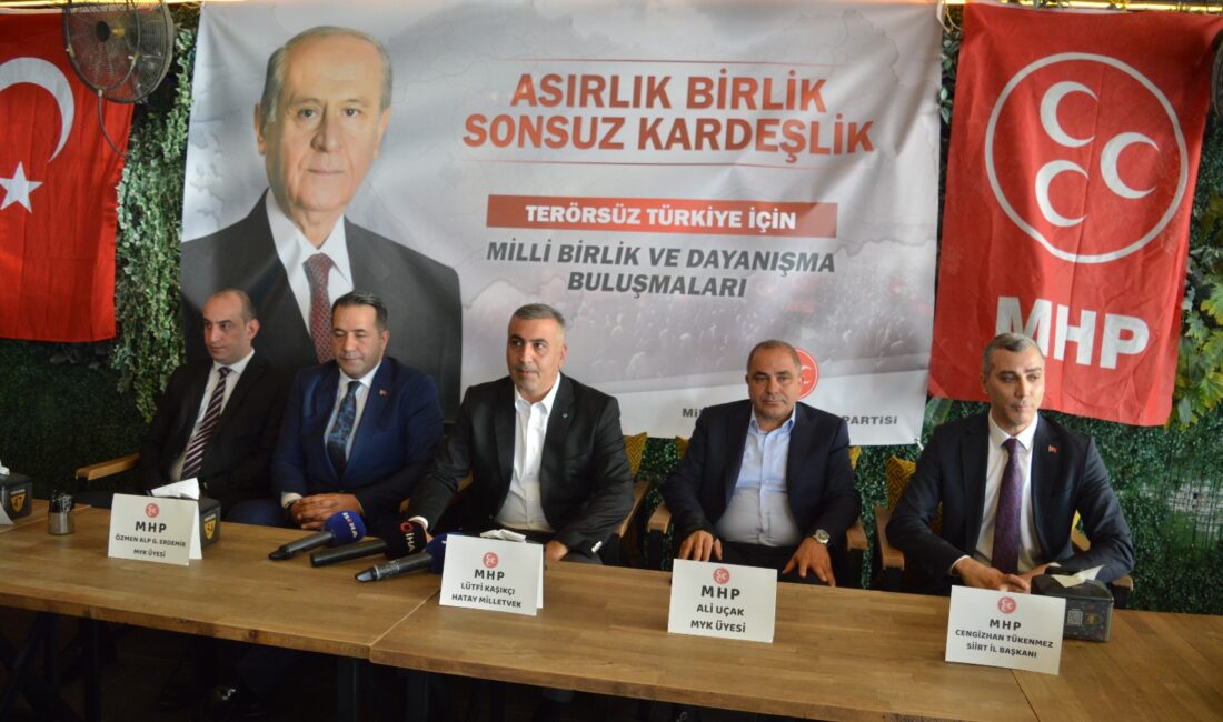 MHP’li Kaşıkçı: “Terörsüz Türkiye İçin Birlik ve Dayanışmayı Güçlendireceğiz” Milliyetçi Hareket Partisi (MHP) Hatay Milletvekili Lütfü Kaşıkçı, 6 Eylül’de