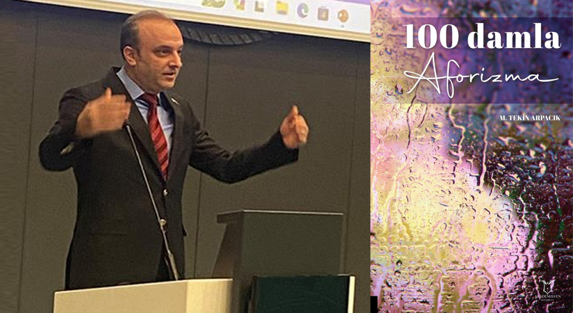 Hemşehrimiz M. Tekin Arpacık’tan İlham Dolu Bir Eser! ‘100 Damla Aforizma’ Hayatınıza Yön Verecek Tarım ve Orman Bakanlığında Bilgi Teknolojileri Genel Müdürü olarak görev