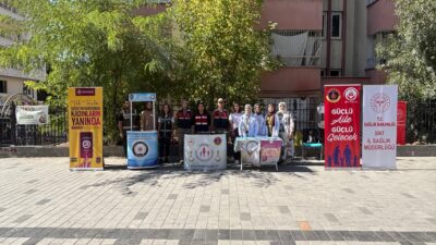 Siirt İl Sağlık Müdürlüğü, Emniyet ve Jandarma’dan Farkındalık Etkinliği Dünya Şiddete Hayır Günü ile Sigara Bırakma ve Madde Bağımlılığıyla