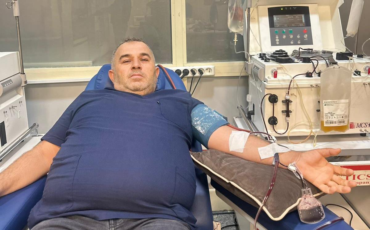 Siirt Eğitim ve Araştırma Hastanesi’nde tedavi gören 13 yaşındaki lösemi