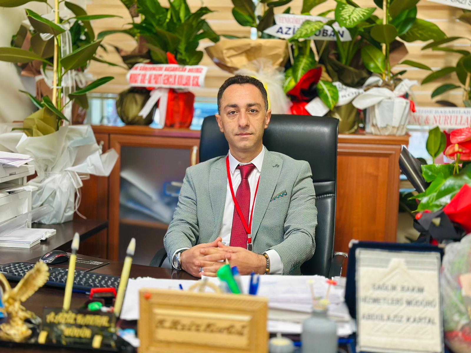 Siirt Eğitim ve Araştırma Hastanesi Sağlık Bakım Hizmetleri Müdürü Aziz