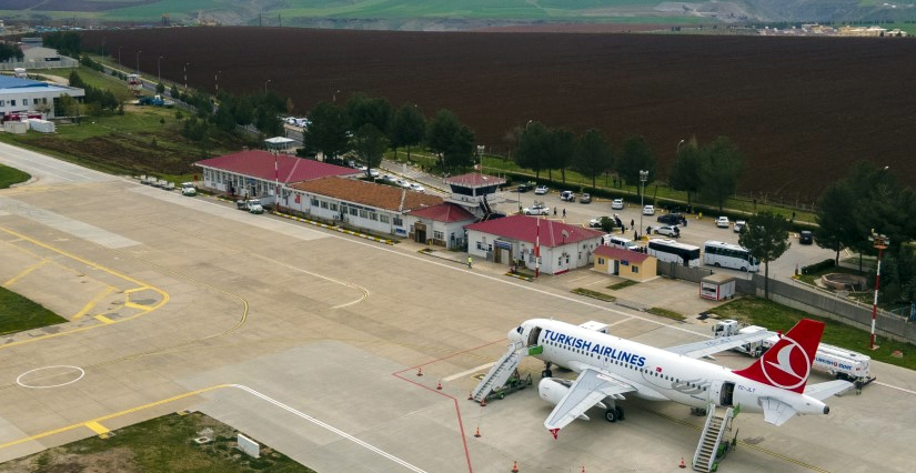 Siirt Havalimanı Bugün İtibarıyla Geçici Süreyle Kapandı Türk Hava Yolları (THY), Siirt Havalimanı yapılacak yeni terminal binası