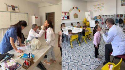 Siirt İl Sağlık Müdürlüğü’nden Gelecek Nesil İçin Ağız ve Diş Sağlığı Farkındalığı Hamlesi Siirt İl Sağlık Müdürlüğü tarafından, çocuklarda ağız ve diş sağlığı