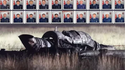 20 askerimizin şehit olduğu Türk Silahlı Kuvvetleri’ne ait C130 kargo