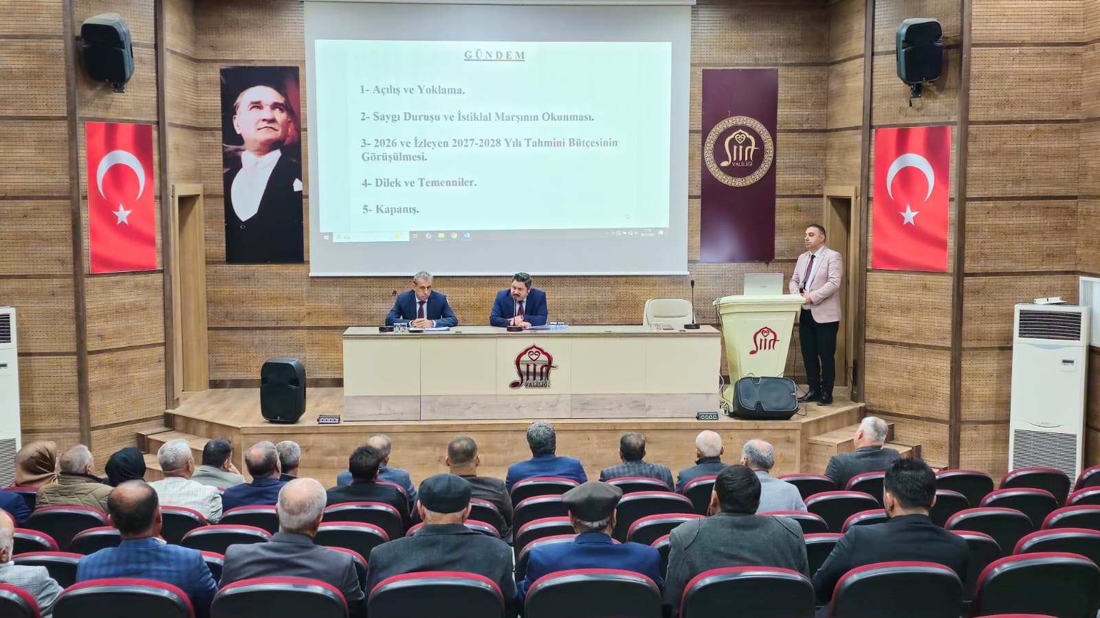 Siirt Valiliği Köylere Hizmet Götürme Birliği Başkanlığı 2026 bütçesi mecliste