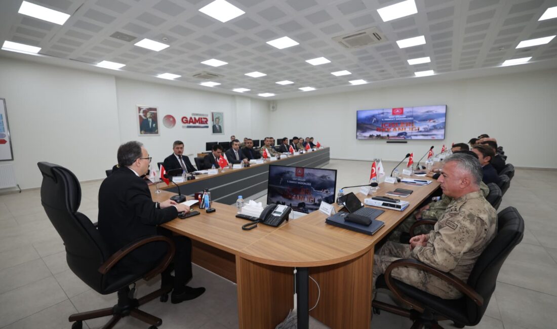 2025 yılı Ekim Ayı Güvenlik ve Asayiş Değerlendirme Toplantısı, Siirt