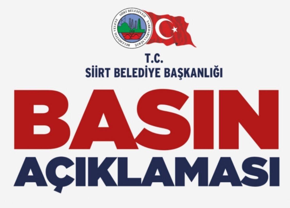 Siirt Belediyesi, bugün 15 Temmuz Demokrasi Meydanı yakınlarında belediye otobüsünün