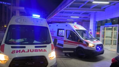 Siirt’in Veysel Karani Mahallesi’nde, bir inşaatta çalışan işçi, birinci kattan