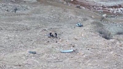 Siirt’in Eruh ilçesi Görendoruk köyü yakınlarında sabah erken saatlerde bir