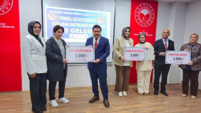 Siirt’te ağırlıklı olarak yöresel yemeklerin öğretildiği bir yıllık proje, düzenlenen