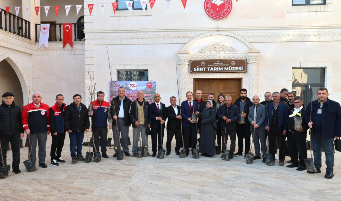 Siirt’te tarımın gelişmesi ve çiftçinin gelir düzeyinin artmasına yönelik çalışmalar