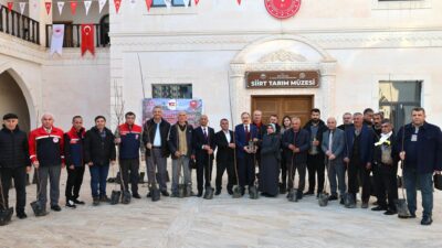 Siirt’te tarımın gelişmesi ve çiftçinin gelir düzeyinin artmasına yönelik çalışmalar