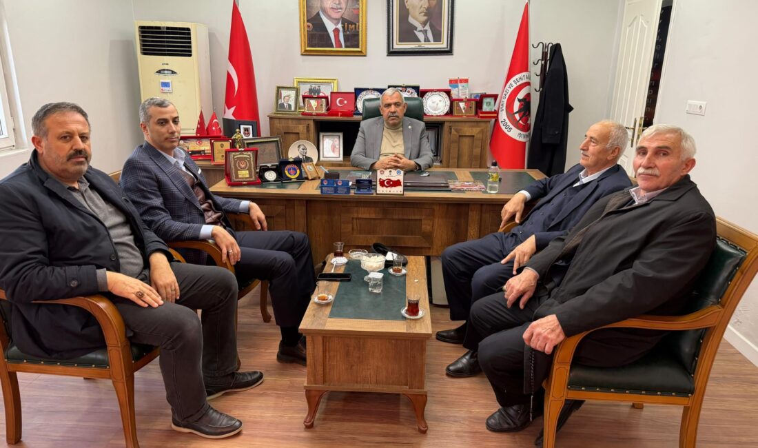 MHP heyeti Siirt Şehit ve Gazi Aileleri Federasyonu Başkanlığını ziyaret