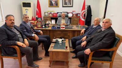 MHP heyeti Siirt Şehit ve Gazi Aileleri Federasyonu Başkanlığını ziyaret