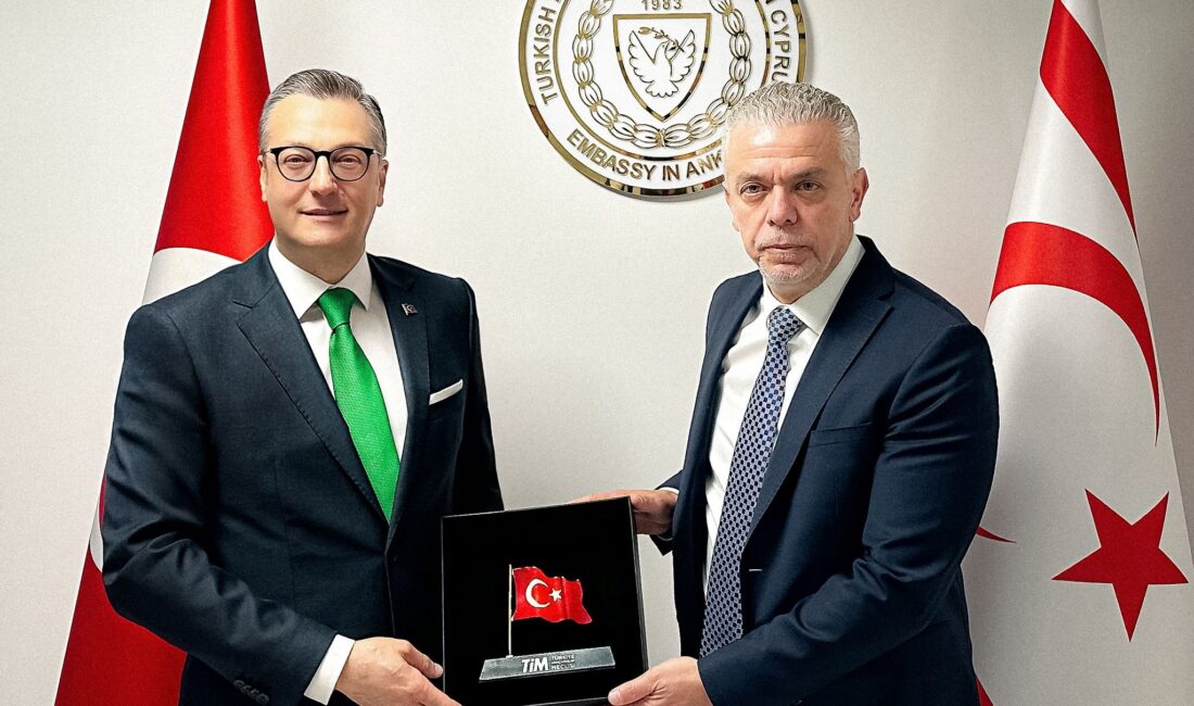 Hemşehrimiz Salih Güner Gülyeşil, KKTC’nin Ankara Büyükelçisi İsmet Korukoğlu ile Bir Araya Geldi Türkiye İhracatçılar Meclisi’nin (TİM) Ankara Temsilcisi ve hemşehrimiz Salih Güner