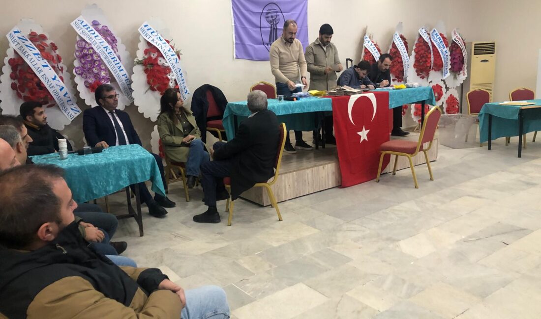 Siirt Esnaf ve Sanatkarlar Odası Birliği Başkanlığına bağlı odaların seçim