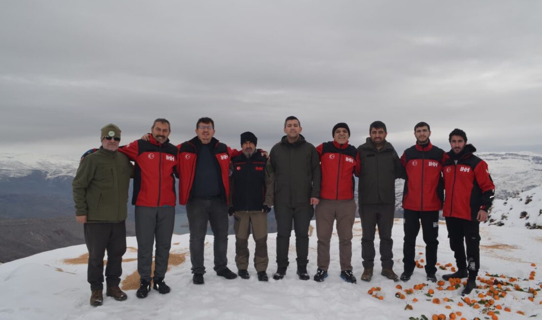 Yaban Hayvanları Unutlmadı İlimizde çetin geçen kar ve aşırı soğuk havanın etkisi altında