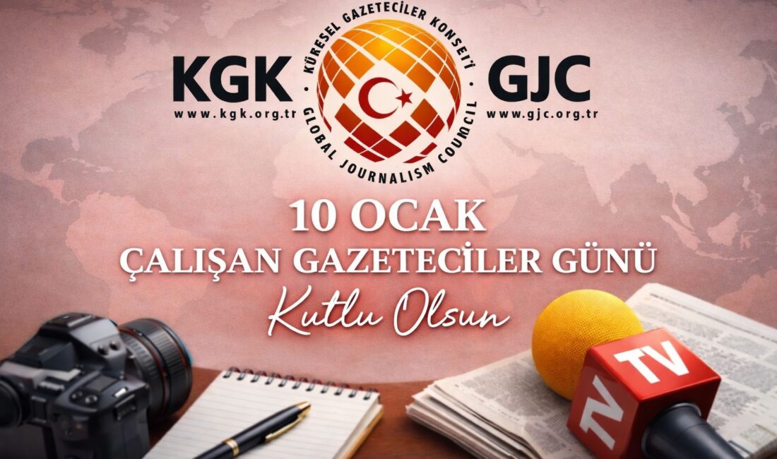 KGK’dan 10 Ocak mesajı: Gazeteciler ‘Meslek Yasası’ bekliyor Küresel Gazeteciler Konseyi (KGK) 10 Ocak Çalışan Gazeteciler Günü dolayısıyla