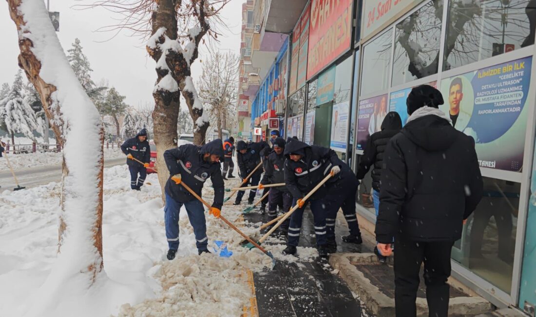 İlimizde etkili olan yoğun kar yağışı, don ve buzlanmanın oluşturabileceği
