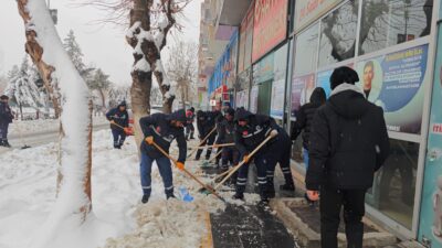 İlimizde etkili olan yoğun kar yağışı, don ve buzlanmanın oluşturabileceği