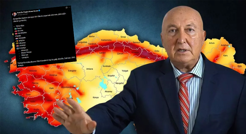 Jeofizik Yüksek Mühendisi Prof. Dr. Özgün Ahmet Ercan, deprem riski