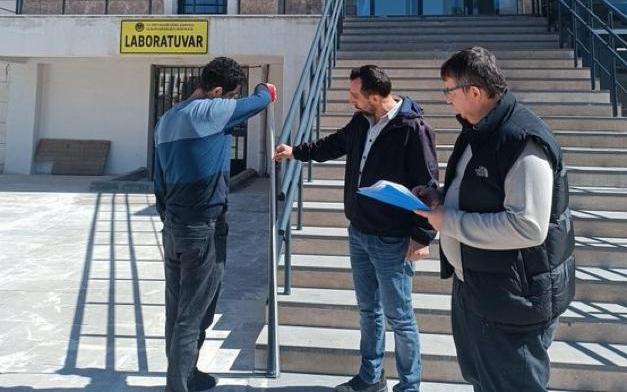 Siirt’te özel bireylerin yaşamlarını daha rahat sürdürebilmeleri amacıyla erişilebilirlik denetimleri