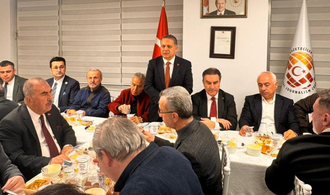 Küresel Gazeteciler Konseyi (KGK) geleneksel iftar buluşmalarının ilki Ankara’da gerçekleşti.