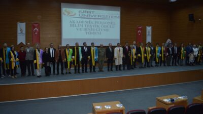 Siirt Üniversitesi’nde konuşan Rektör Nihat Şındak, ateş çemberi olarak nitelendirdiği