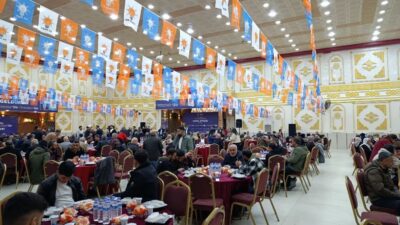 Ak Parti il Başkanlığı tarafından bir vefa iftarı verildi. Bir